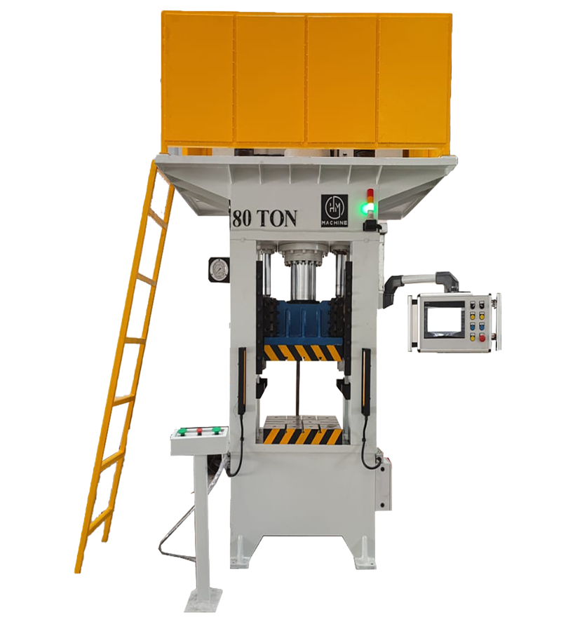 Hydraulic metal forming press